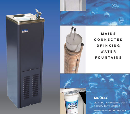 Drinking Water Fountains - Keep your work force hydrated with this mains connected water cooler. The perfect water bubbler for your office.