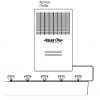 Remote Water Chillers for Schools with 120L Remote Storage for easy connecting to Drinking Water Troughs by Aqua One Australia Brisbane